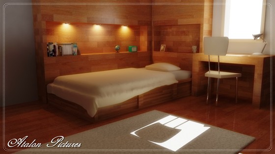 Interior Design and Visualizations: "No Distractions!"